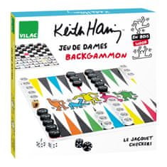 Vilac A hölgy és a backgammon Keith Haring