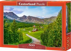 Castorland Puzzle Trail a Tátrában, Lengyelország 500 db