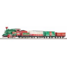 Piko karácsonyi vonat indító készlet gőzmozdonnyal és vontatóval - 57081