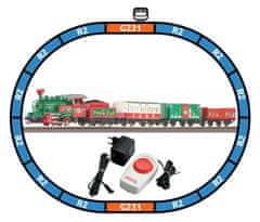 Piko karácsonyi vonat indító készlet gőzmozdonnyal és vontatóval - 57081