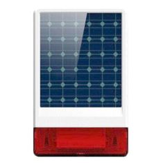 iGET SECURITY P12 - kültéri napelemes sziréna, újratölthető akkumulátorral, M3B és M2B riasztókhoz