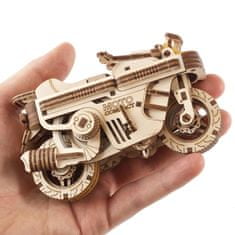 UGEARS 3D fából készült mechanikus puzzle összecsukható robogó
