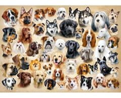 Castorland puzzle kollázs kutyákkal 200 darab
