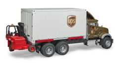 BRUDER Mack UPS teherautó targoncával