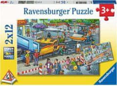 Ravensburger Puzzle építőipari munka 2x12 darab