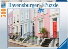 Ravensburger Puzzle Színes londoni házak 500 darabos puzzle