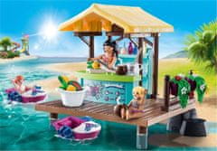 Playmobil PLAYMOBIL Family Fun 70612 Pedálos csónakkölcsönzés gyümölcslé bárral