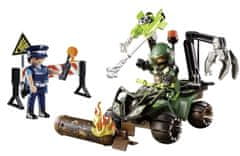 Playmobil PLAYMOBIL City Action 70817 Starter Pack Rendőrség: Veszélyes fúrás
