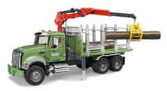 Truck MACK Gránit faanyagszállító teherautó