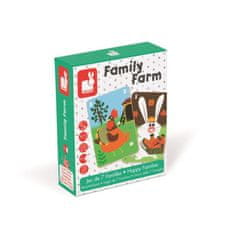 Janod családi farm kártyajáték