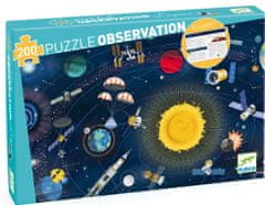 Djeco Puzzle Megfigyelés: az Univerzum 200 darab
