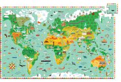 INNA DJECO Puzzle Megfigyelés: A világ körül 200 darab