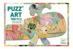 Djeco körvonalazott puzzle bálna 150 darab