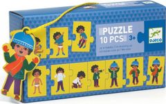 Djeco Puzzle Dressing 10 darab