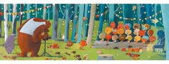 Djeco Panoráma Puzzle Forest Friends 100 darab