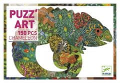 Djeco Chameleon Kontúr puzzle 150 darab