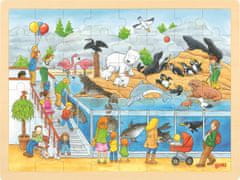 Goki fa puzzle Zoo Visit 48 darab