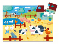 Djeco Puzzle Cow 24 darab