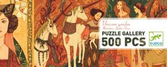 Djeco Panoráma Puzzle Unicorn Garden 500 darabos puzzle