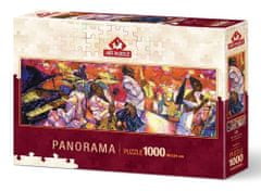 Art puzzle Panoráma puzzle Colours of Jazz 1000 darab