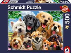 Schmidt Puzzle Kutya szelfi 500 db
