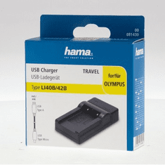 Hama USB fotótöltő Olympus Li-42B készülékhez