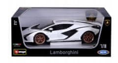 1:18 TOP Lamborghini Sian FKP 37 Fehér/fekete