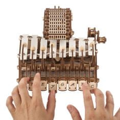 UGEARS 3D fából készült mechanikus puzzle programozható Celesta