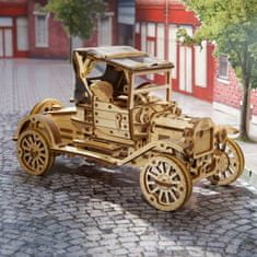 UGEARS 3D fából készült mechanikus puzzle történelmi autó UGR-T