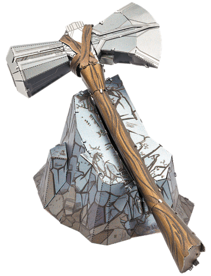 Metal Earth 3D puzzle Bosszúállók: Thor fejszéje