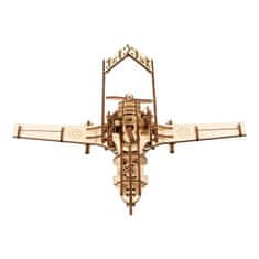 UGEARS 3D fából készült mechanikus puzzle harci drón Bayraktar TB2