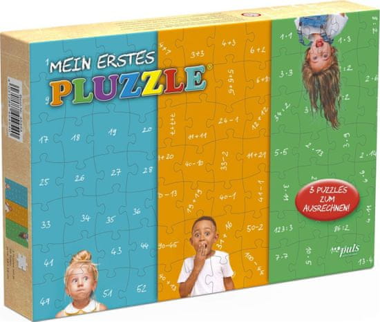 Puls Entertainment PLUZZLE My First Math Puzzle 3x56 darabos puzzle