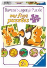 Ravensburger Az első puzzle Háziállatok és kiskutyák 9x2 db