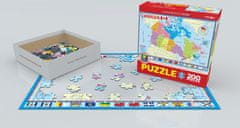 EuroGraphics Puzzle Kanada térképe 200 db