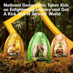 CubicFun Kétoldalas puzzle tojásban National Geographic: Pterosaur 63 darab