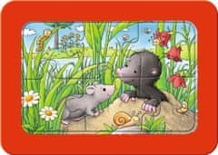 Ravensburger Az első puzzle Állatok a kertből 3x6 db