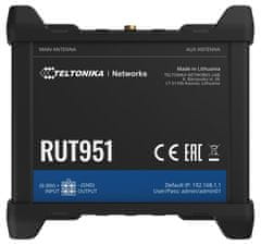 Teltonika LTE Wi-Fi router RUT951, 2,4 GHz, 802.11b/g/n, 2/3/4G, LTE