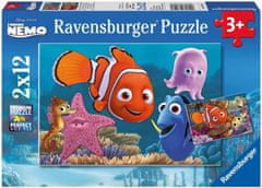 Ravensburger Némó keresése puzzle 2x12 darab