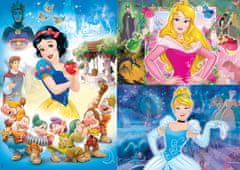 Clementoni Puzzle Disney hercegnők 3x48 darabos puzzle