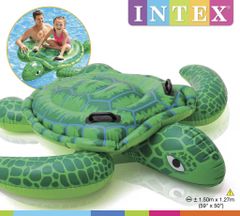 Intex Felfújható teknős fogantyúval 150x127cm
