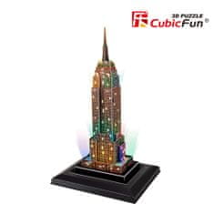 CubicFun Megvilágított 3D puzzle Empire State Building 38 darab