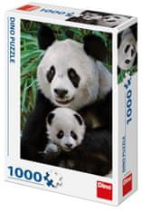 DINO Puzzle Panda kölyökkel 1000 darab