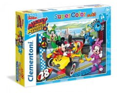 Clementoni Puzzle Maxi Mickey versenyző / 24 darab