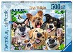 Ravensburger Puzzle Dog Joy 500 darab