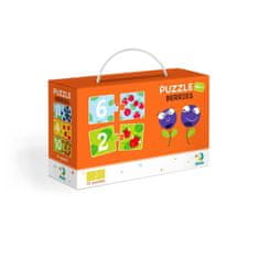 DoDo Puzzle Duo számok számok bogarak 12x2 darab
