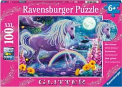 Ravensburger Glitter Puzzle Unicorn XXL 100 darab