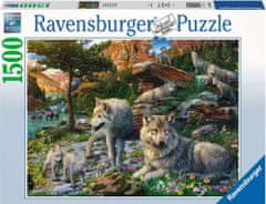 Ravensburger Puzzle - Tavaszi farkasok 1500 darab