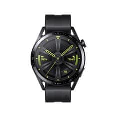 Huawei Watch GT 3/Fekete/Sport szíj/fekete