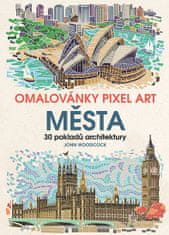 Grada Színező oldal Pixel Art Városok - 30 építészeti kincsek