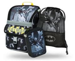 BAAGL 3 darabos szett Zippy - Batman Dark City (hátizsák, tolltartó, táska)